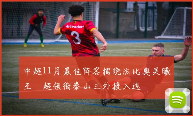 中超11月最佳阵容揭晓法比奥吴曦王燊超领衔泰山三外援入选