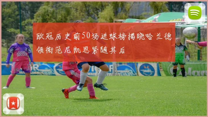 欧冠历史前50场进球榜揭晓哈兰德领衔范尼凯恩紧随其后